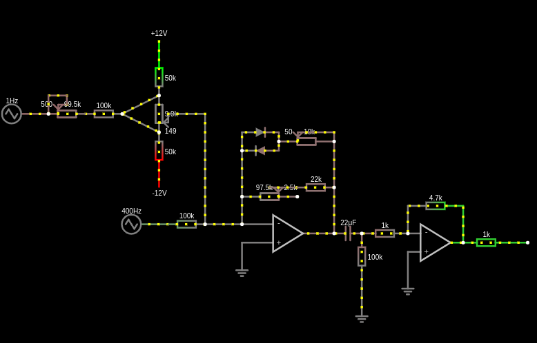 Simulating analog circuits helps find the right components.